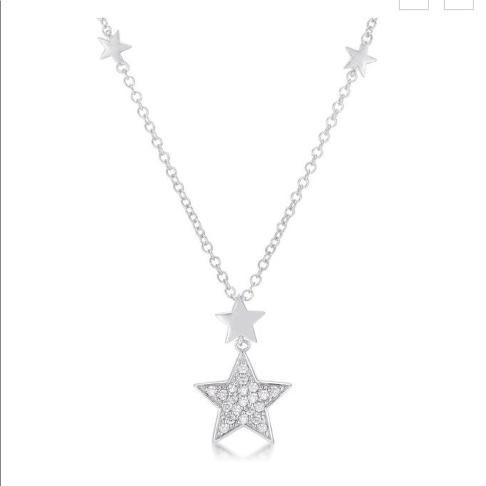 Double Star Necklace